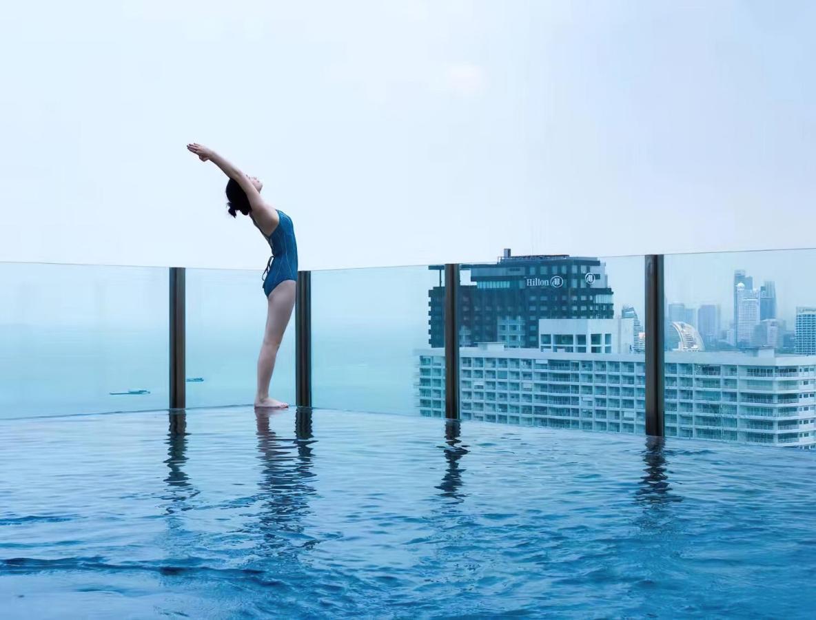 Great Location With Infinity Pool -Central Pattaya 아파트 외부 사진