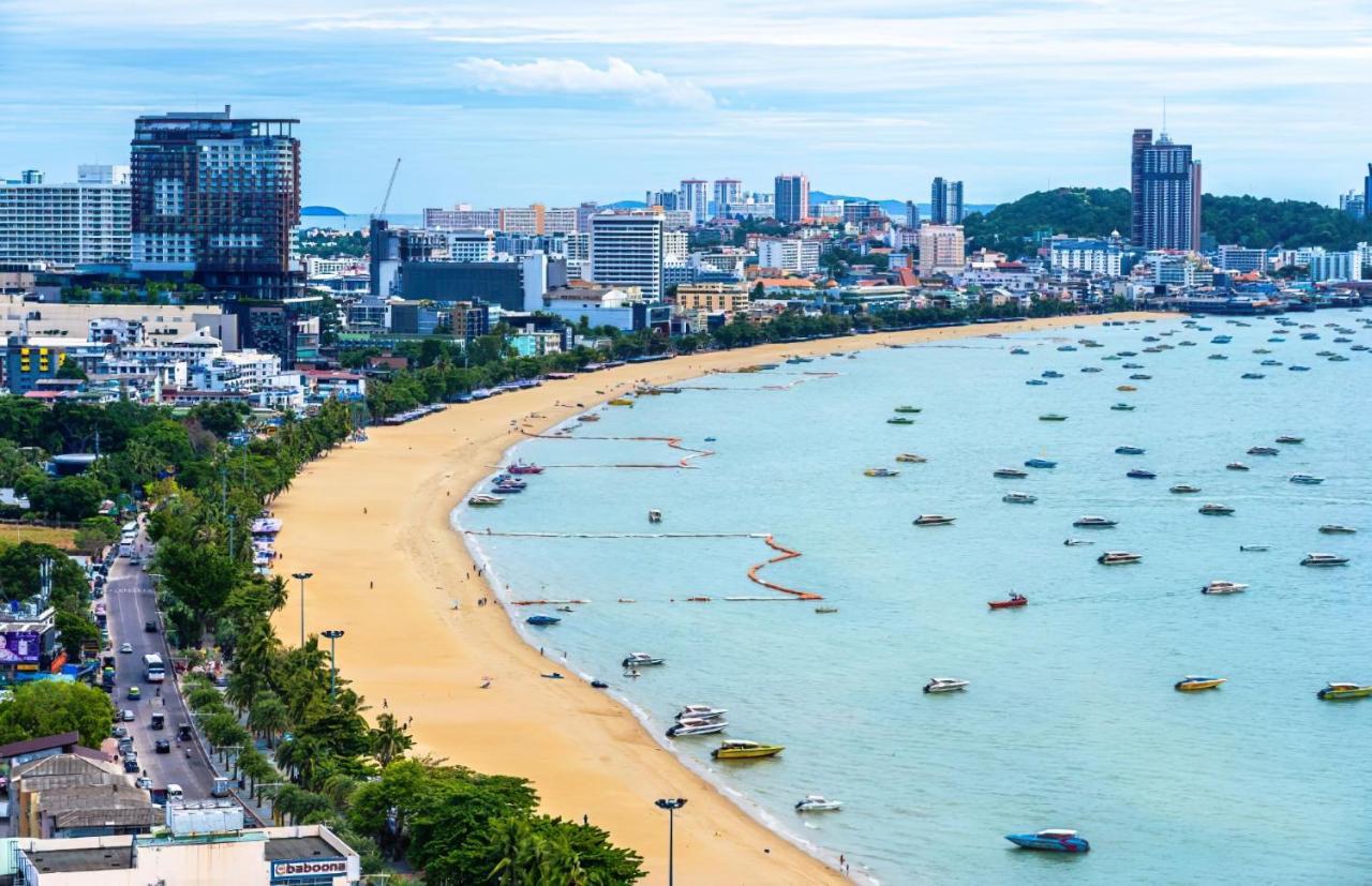 Great Location With Infinity Pool -Central Pattaya 아파트 외부 사진