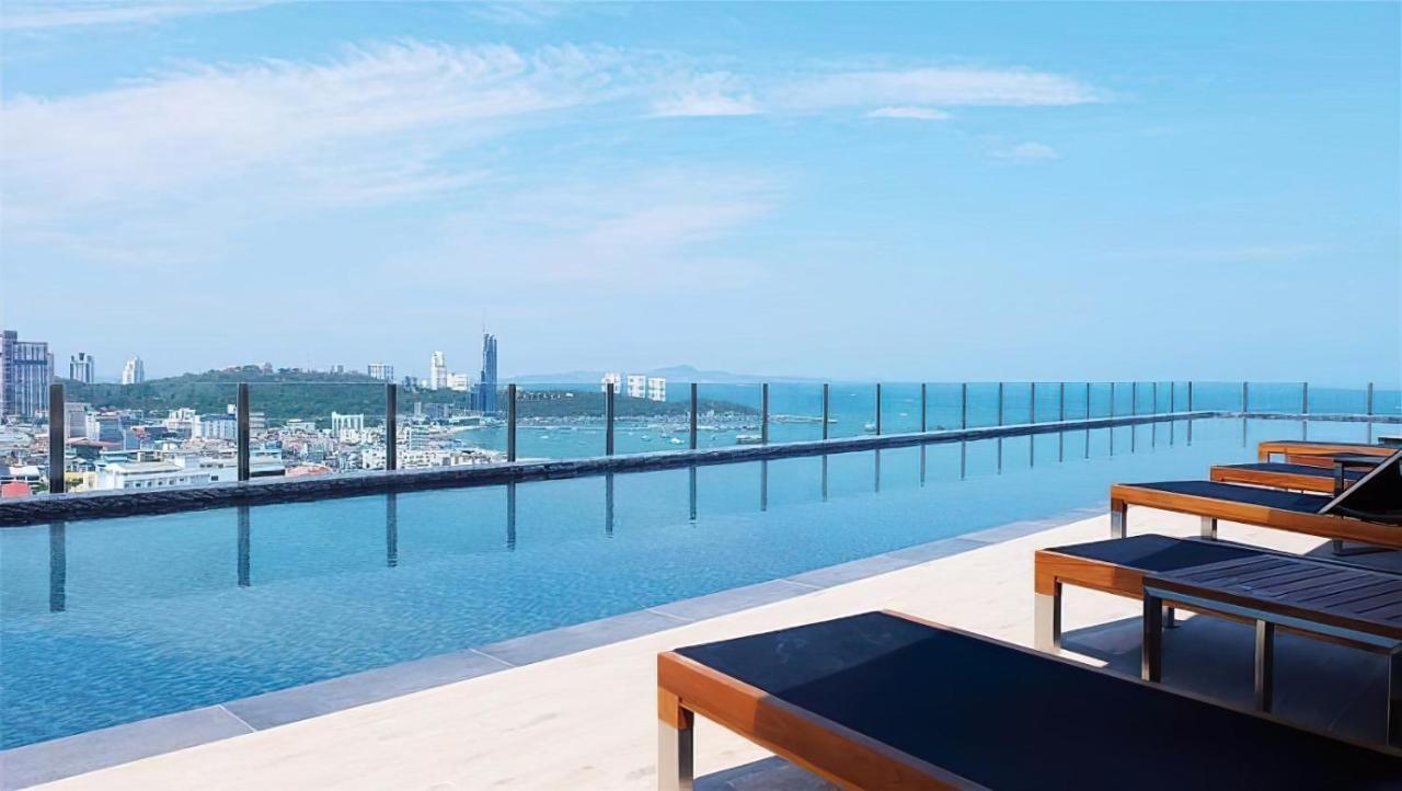Great Location With Infinity Pool -Central Pattaya 아파트 외부 사진