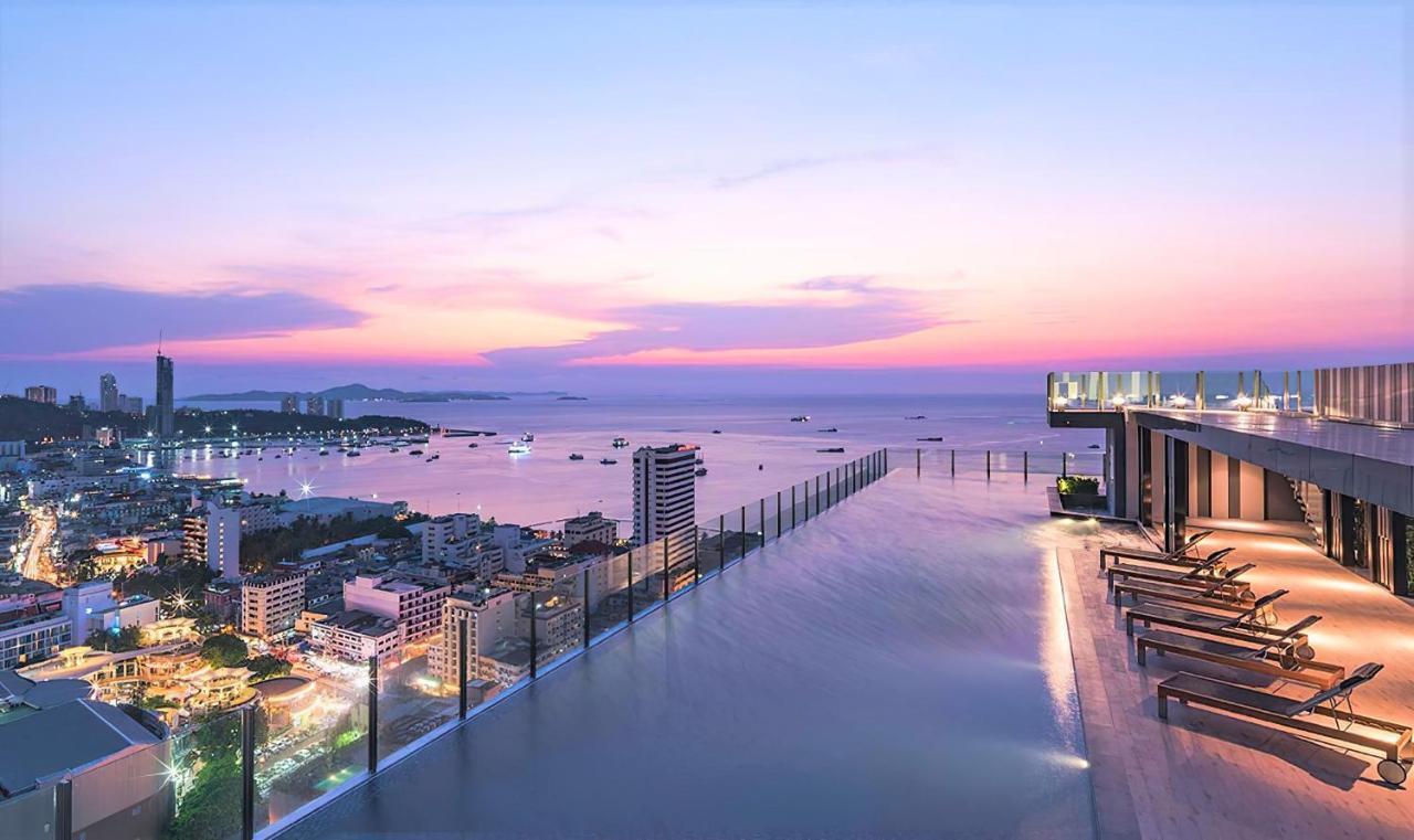 Great Location With Infinity Pool -Central Pattaya 아파트 외부 사진