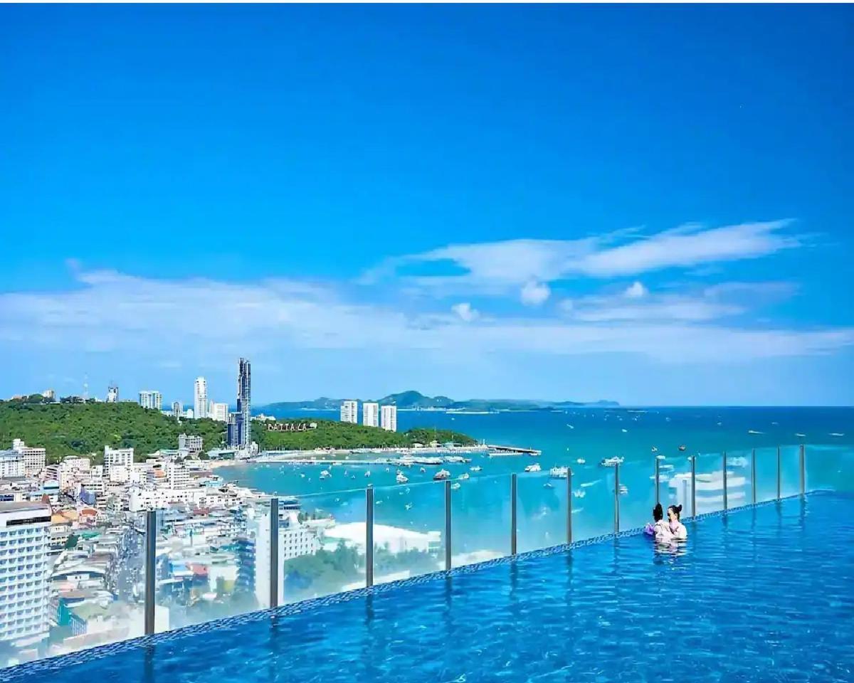 Great Location With Infinity Pool -Central Pattaya 아파트 외부 사진